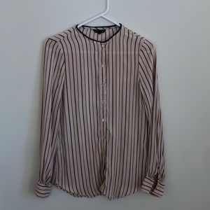 Massimo Dutti elegant button down blouse size 2